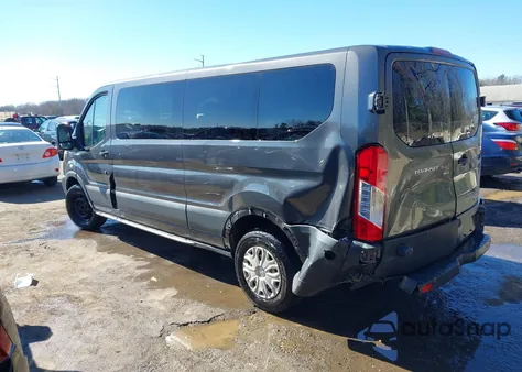 2017 Ford Transit Xlt z USA, uszkodzony, nr VIN 1FBZX2ZM0HKB13343